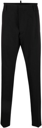 Cropped Slim-Cut Trousers-AB