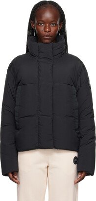 Black 'Black Label' Junction Down Jacket