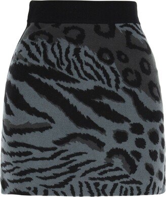 Leopard Mini Skirt