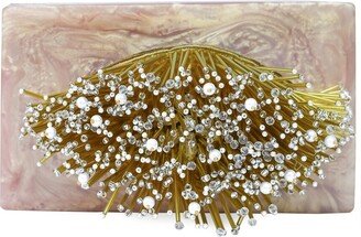 Tiramisu Fringe Minaudiere Box Clutch