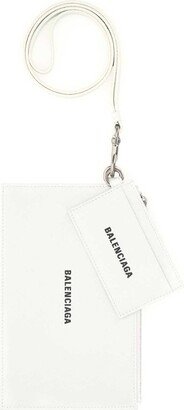 Cash Logo Print Cardholder