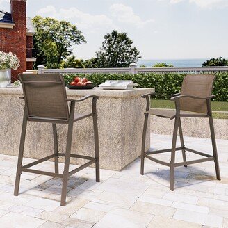 VredHom Outdoor Aluminum Bar Stools Chairs