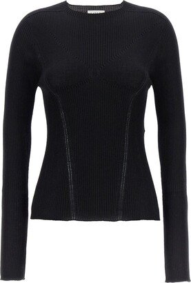 Ribbed Crewneck Sweater