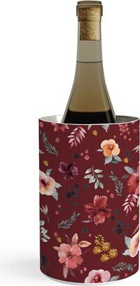 Ninola Design Countryside Floral Dark Red Wine Chiller