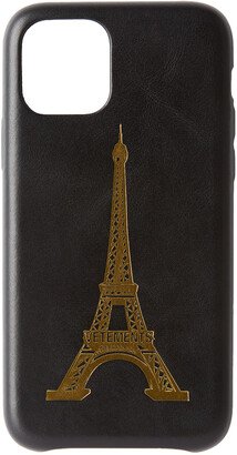 Black Eiffel Tower iPhone 11 Pro Case