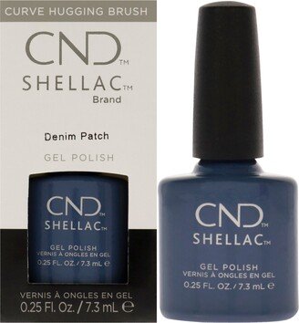 Shellac Nail Color - Denim Patch by for Women - 0.25 oz Nail Polish