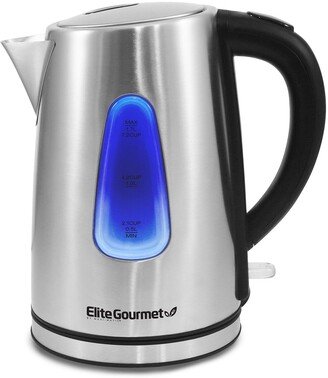 MAXI-MATIC Elite Platinum EKT-1271 1.7L Cordless Electric Glass Kettle