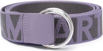 Logo-Jacquard Two-Tone Belt