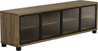 Westfield 4 Door TV Stand for TVs up to 80 Walnut