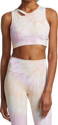 Novella Tie-Dye Longline Sports Bra