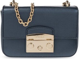 Mini Metropolis Chain-Linked Crossbody Bag