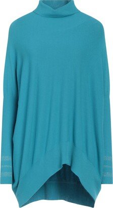 ELEONORA STASI Turtleneck Turquoise