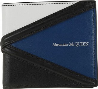 Logo Stitch Detail Billfold Wallet