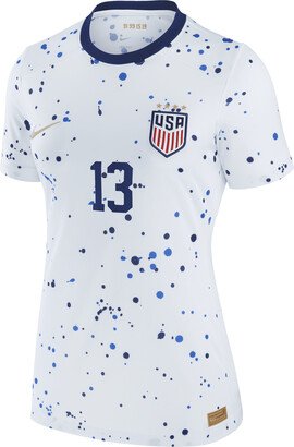 Alex Morgan USWNT 2023 Stadium Home Women's Dri-FIT Soccer Jersey in White