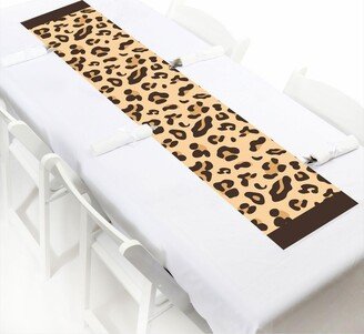 Big Dot Of Happiness Leopard Print - Petite Cheetah Party Paper Table Runner - 12 x 60 inches
