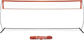 GoSports Freestanding Volleyball Training Net for Indoor our Outdoor Use - Instant Setup and Height Adjustable