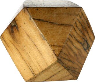 Wooden Geometric Sculpture