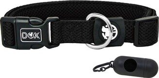 DDOXX Airmesh Dog Collar - Black - Medium