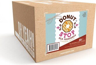 Donut Stop Flavored Coffee Pods, Keurig 2.0, Old Fashion Donut Flavor, 40 Count