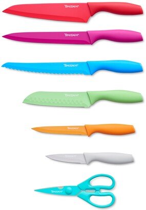 Tomodachi Jewels 13-Pc. Knife Set with Kitchen Shears & Matching Blade Guards