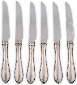 Pewter Wales Steak Knife - Set of 6 Knives