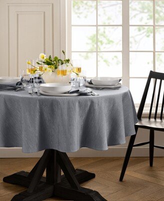 Continental Solid Texture Water and Stain Resistant Tablecloth, 60