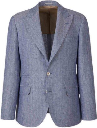 Single-Breasted Tailored Blazer-BY