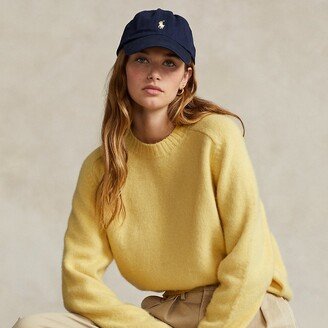 Saddle-Sleeve Wool-Cashmere Sweater