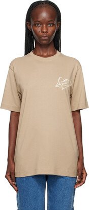 Tan Small Wonder Graffiti T-Shirt