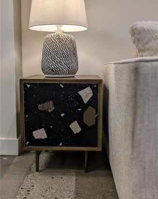 Terrazzo 1-Door Nightstand