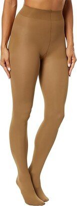 Super Opaque Tights with Control Top (Dull Gold) Hose