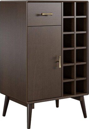 Brittany Bar Cabinet Walnut