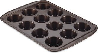 Symmetry Nonstick Chocolate Brown 12-Cup Muffin Pan