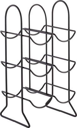 Spectrum 6-Bottle Wine Rack Black