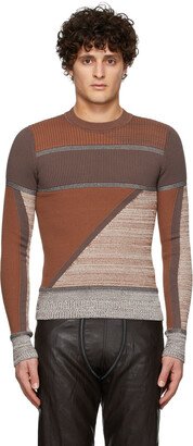 Brown Knit Sweater