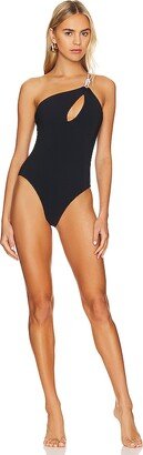 SIMKHAI Saint Diamante One Shoulder One Piece