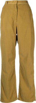 High-Waisted Panelled Trousers