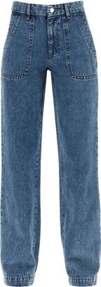 Seaside High-Waisted Flared Jeans