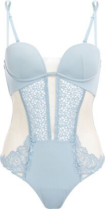 Lingerie Bodysuit Sky Blue-AA