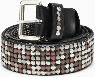 belt with all-over studs