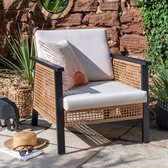 Dunelm Sulu Garden Chair Brown