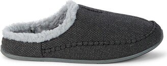 Faux Fur-Lined Slippers