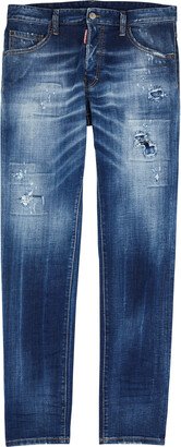 Cool Guy Distressed Slim-leg Jeans