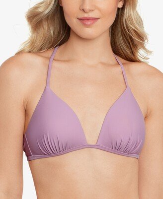 Salt + Cove Juniors' Molded Push-Up Triangle Bikini Top, Created for Macy's