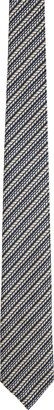 Navy & Yellow Striped Tie