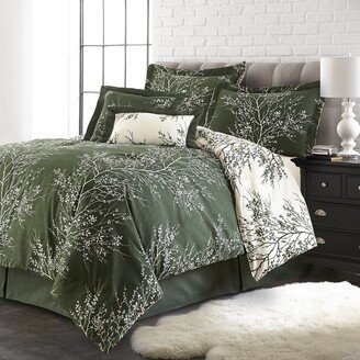 Spirit Linen 6 Pc Foliage Comforter