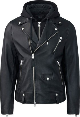 Magnus 2-in-1 R Leather Biker Jacket