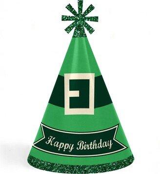 Big Dot Of Happiness Irish Birthday - Cone Happy Birthday Party Hats - Set of 8 (Standard Size)