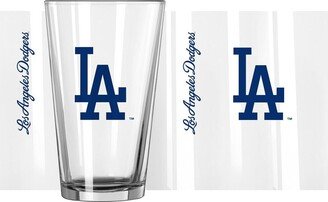 Los Angeles Dodgers 16 Oz Team Wordmark Game Day Pint Glass