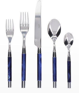 Capdeco Conty 5-Piece Place Setting, Blue